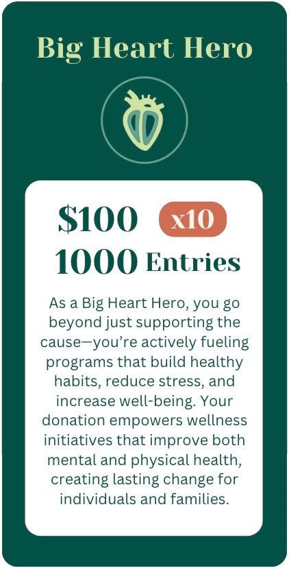 Big Heart Hero - 100 Entries